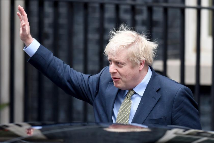 Boris Johnson el sallarken