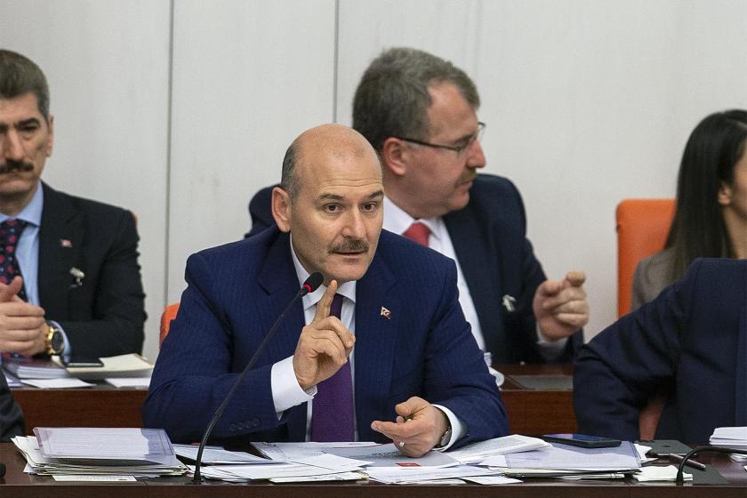 Süleyman Soylu TBMM Genel Kurulunda konuşurken