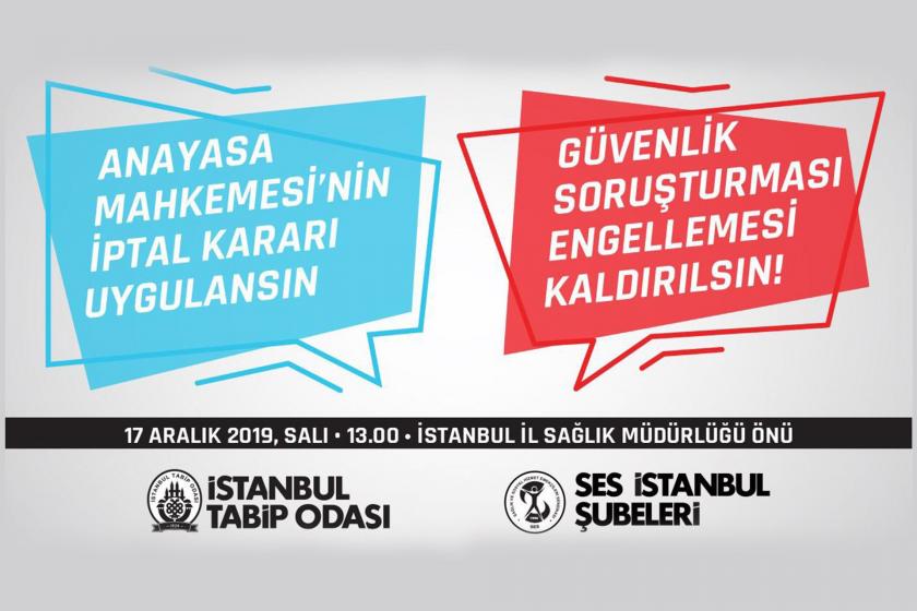 SES ve İTO'nun düzenleyeceği eylemin afişi