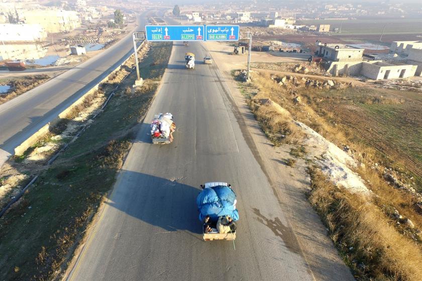 Suriye ordusunun İdlib’e operasyonu sonrası göç dalgası