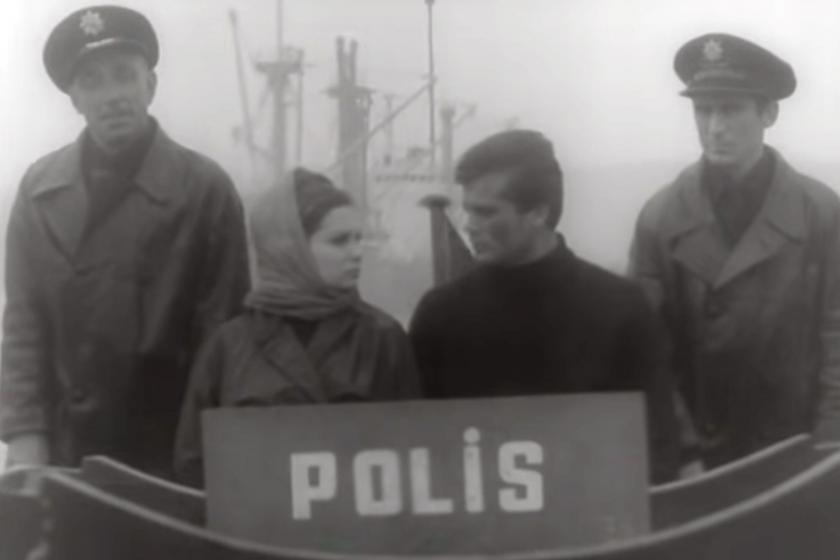 Metin Erksan'ın 1964 yapımı Suçlular Aramızda filminden sahne