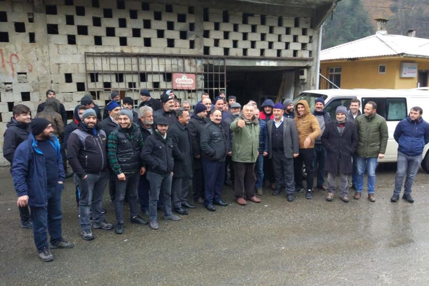 Rize'nin Güneysu ilçesinde Gürgen köyünde yaşayan halk