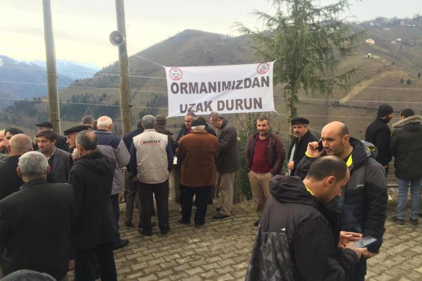 Mesudiyeliler köylerine yapılmak istenen HES projesine tepki gösterdi