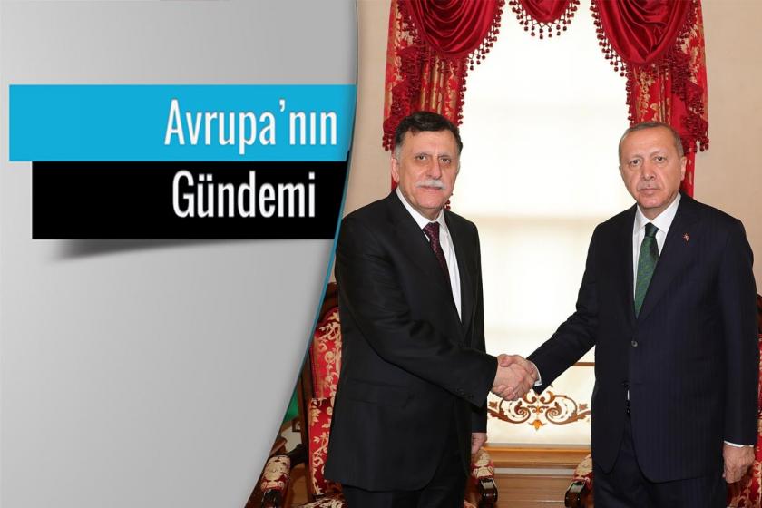 Libya Ulusal Mutabakat Hükümeti Başkanlık Konseyi Başkanı Fayez Mustafa El Sarrac ve Recep Tayyip Erdoğan