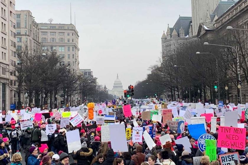 ABD'deki Trump karşıtı Kadın Yürüyüşü