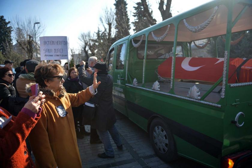 Hayrettin Karaca'nın cenaze töreni