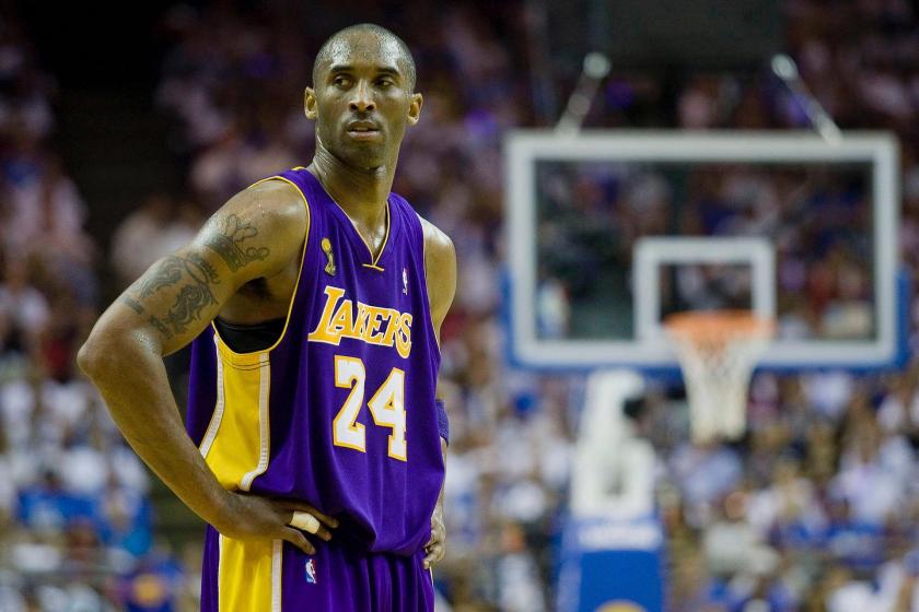 Kobe Bryant, Los Angeles Lakers forması ile çıktığı bir maçta