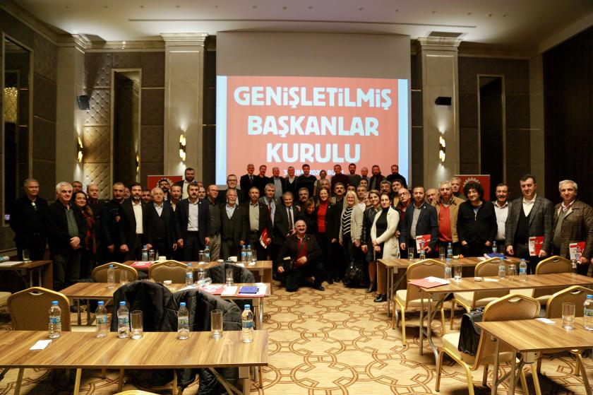 DİSK Genişletilmiş Başkanlar Kurulu toplantısı 