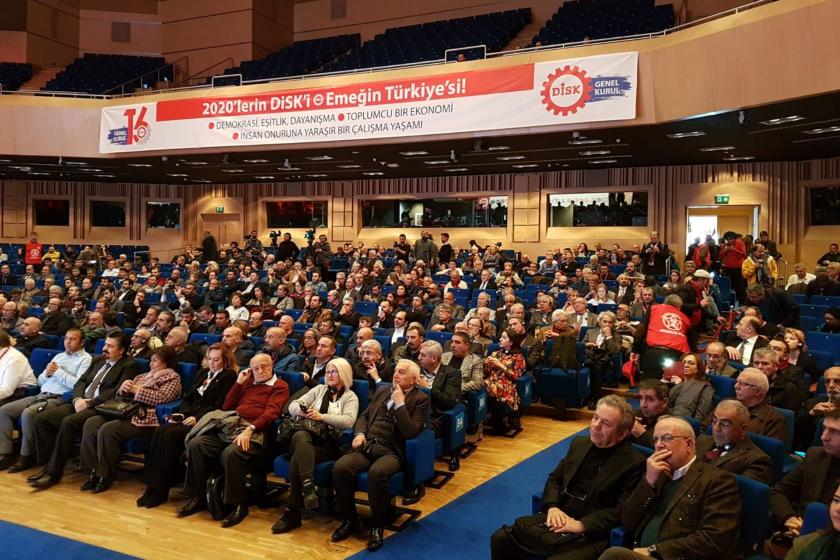 DİSK'in 53. kuruluş yıl dönümünde yapılan konferans