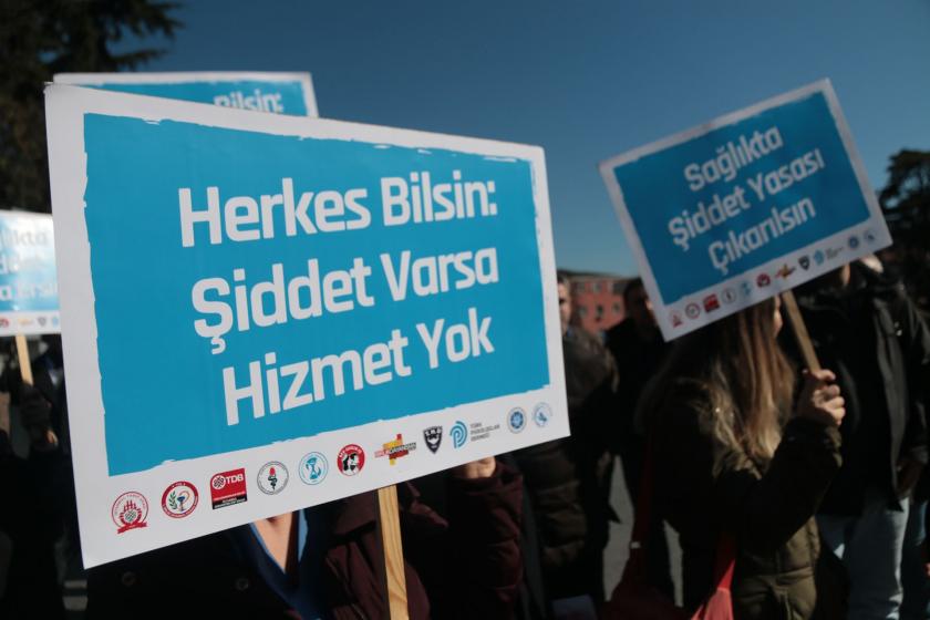 Şiddet varsa hizmet yok dövizi