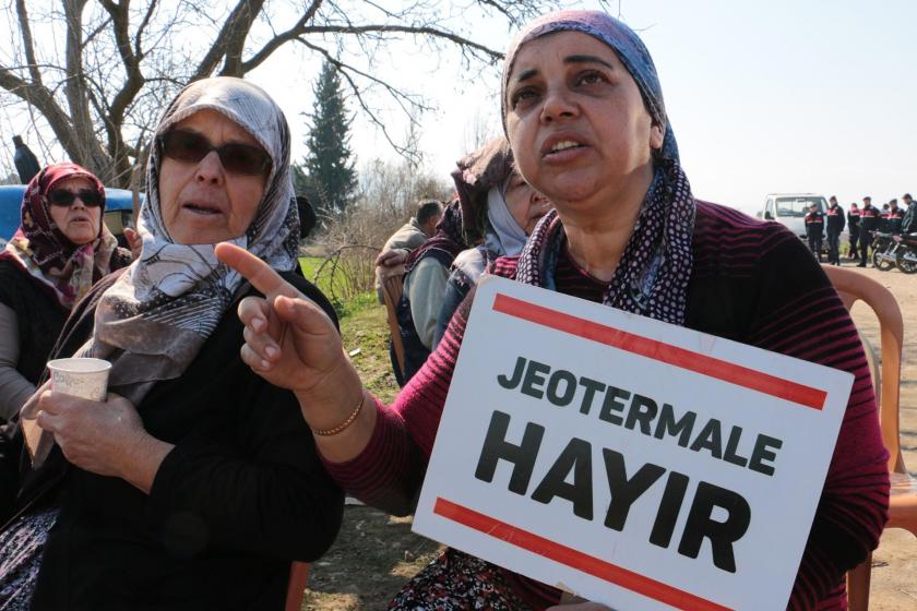 Aydın Efeler'de yapılmak istenen JES'e karşı köylüler mücadele ediyor.