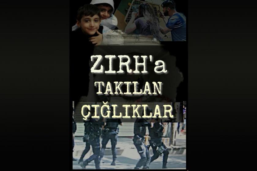 Zırh'a Takılan Çığlıklar belgesel afişi