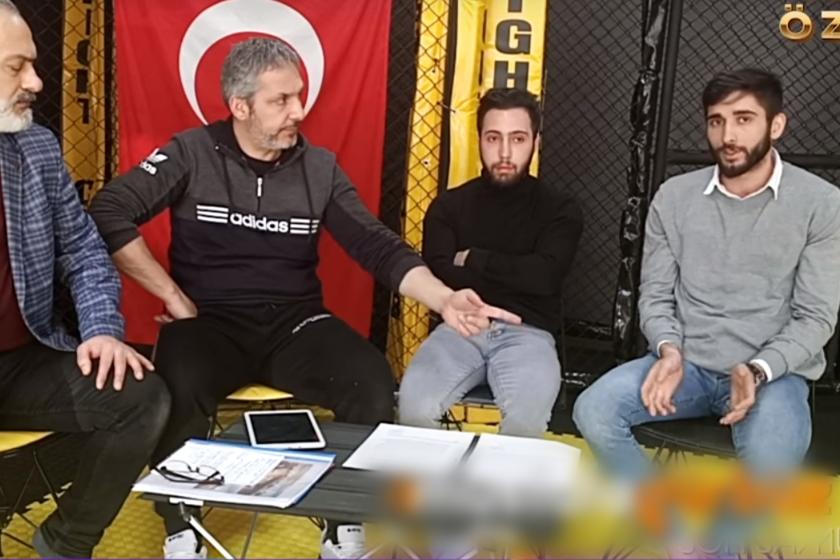 Sadık Pehlivan katıldığı bir programda konuşuyor 