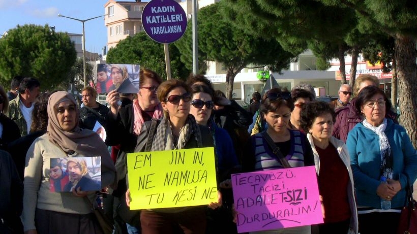 Didim'de kadınlar Nevin Yıldırım'a sahip çıktı