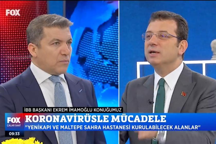 İsmail Küçükkaya ve Ekrem İmamoğlu 