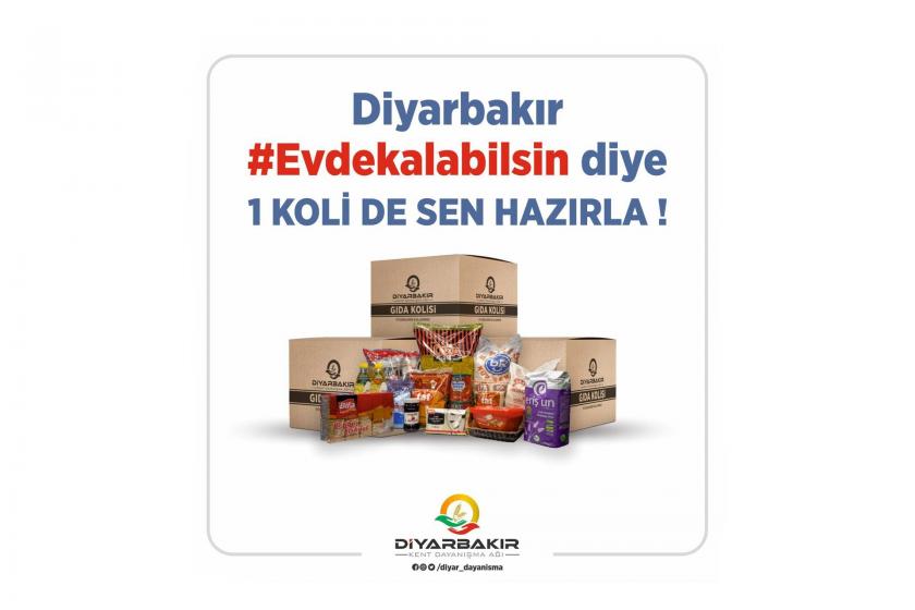 Diyarbakır'da korona günlerinde Kent Dayanışma Ağı kuruldu