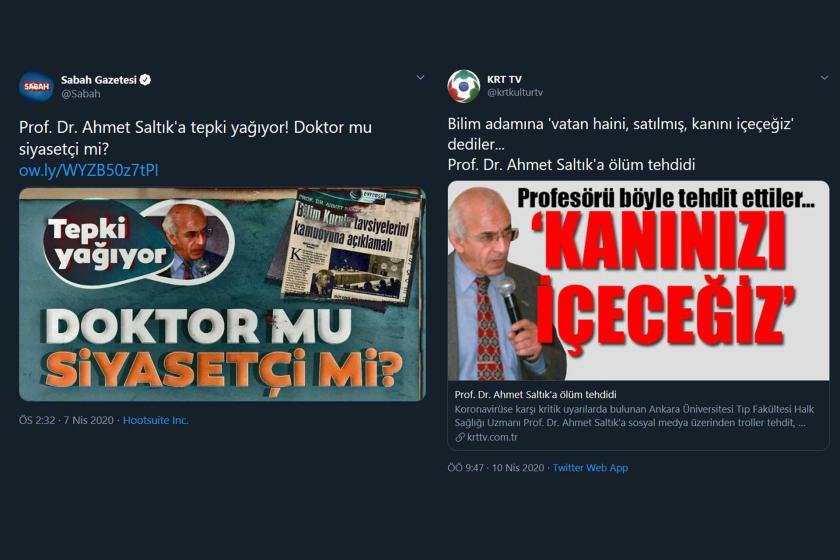 Bilim insanlarını rahat bırakın, Ahmet Saltık yalnız değildir!