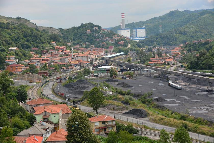 Zonguldak'ta maden havzası