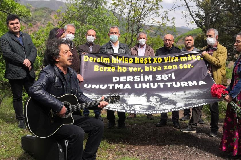 Dersim Katliamı'nda hayatını kaybedenler anıldı: Özür dilensin, talepler karşılansın