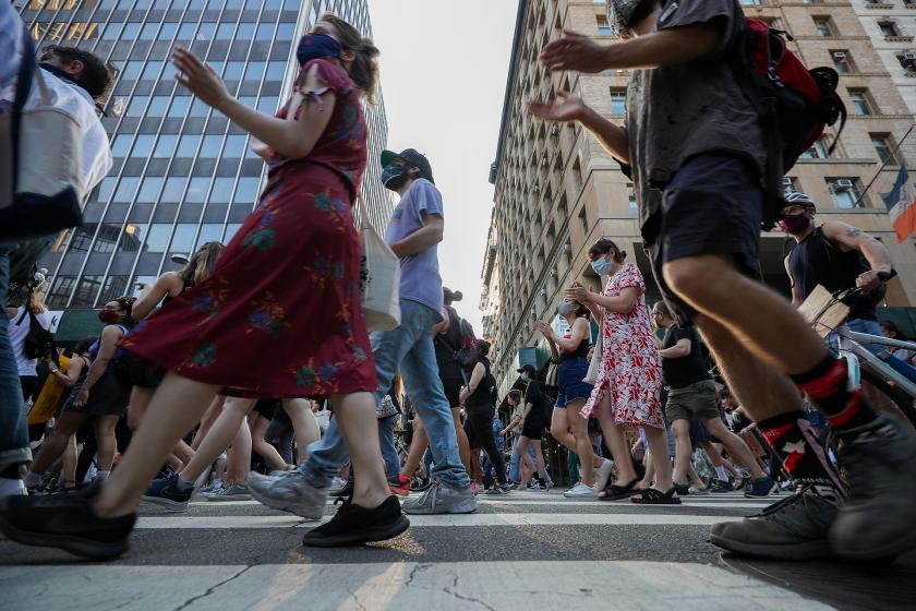 ABD'de ırkçılık protestosu