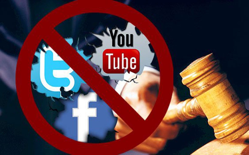 Twitter, Facebook ve YouTube’a erişim engellendi