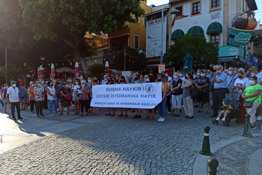 Batman ve Şırnak'taki çocuk istismarları protesto edildi
