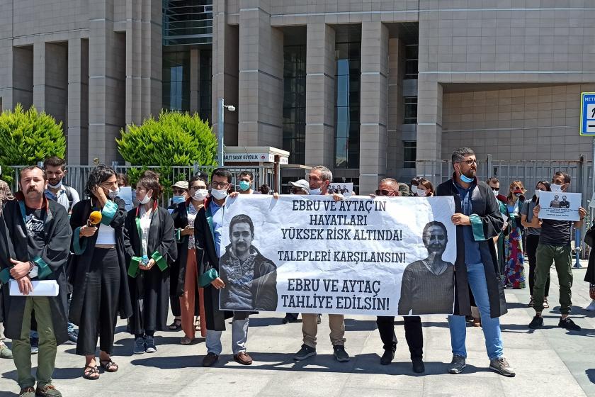 Ölüm orucunda olan tutuklu avukatlar Ünsal ve Timtik'in Adli Tıp raporu bekleniyor