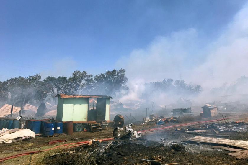 Bursa'da orman yangını: Helikopter ‘sıkıntı’ olursa kullanılacak