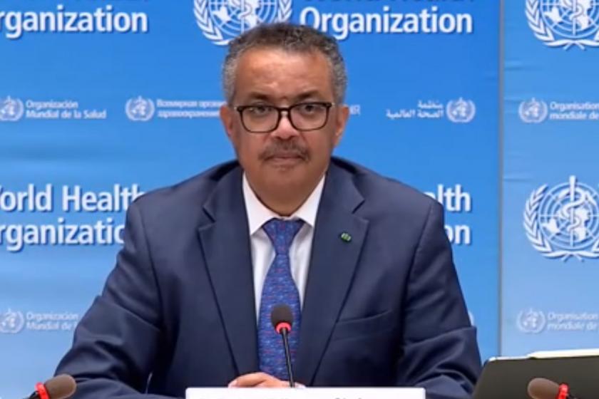 Dünya Sağlık Örgütü Genel Direktörü Tedros Adhanom Ghebreyesus