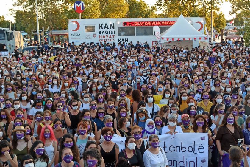 İstanbul'da kadınlar eylemde