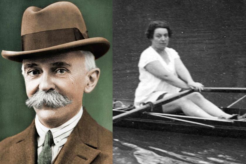 Pierre de Coubertin ve Alice Milliat 