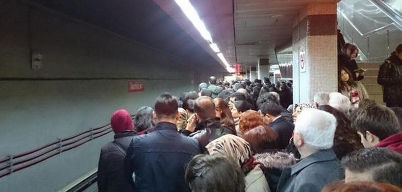 Ankara’da halkın metro öfkesi