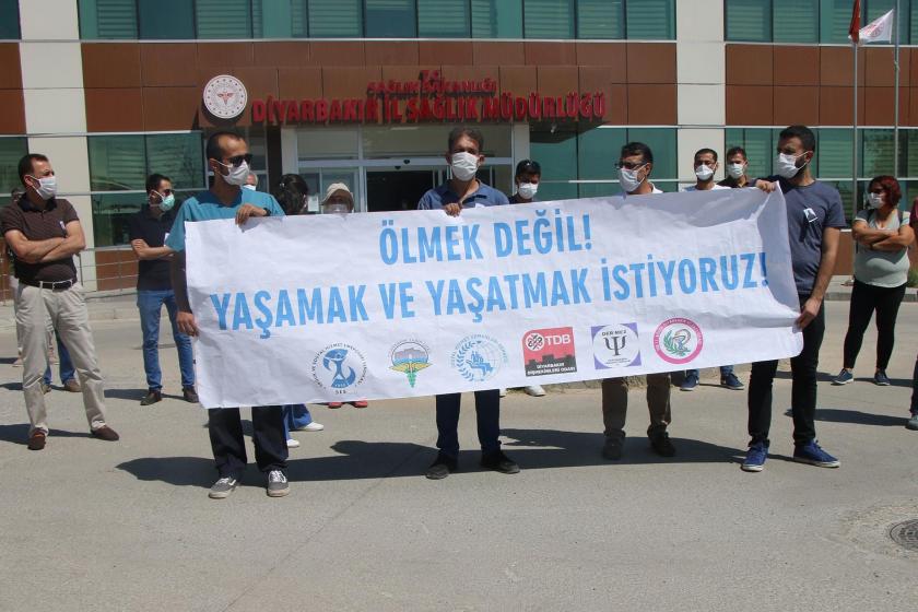 Diyarbakır'da 7 sağlık çalışanı Kovid-19 nedeniyle yaşamını yitirdi