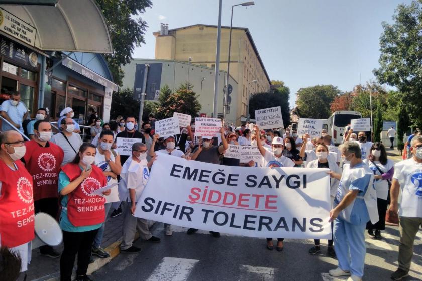 Sağlık emekçileri eylemi