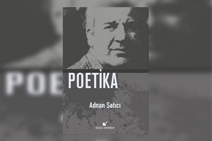 Adnan Satıcı'nın Poetika kitabının kapağı