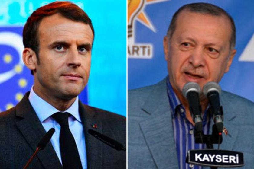 Emmanuel Macron ve Tayyip Erdoğan