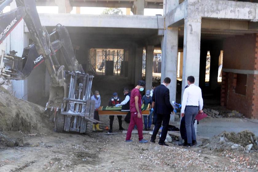 İş cinayetinde yaşamını yitiren işçinin cansız bedeni tabuta konuldu