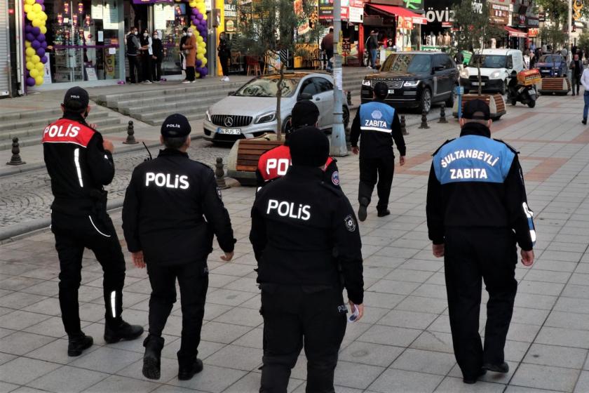 İstanbul'da polis ve zabıta denetim yapıyor