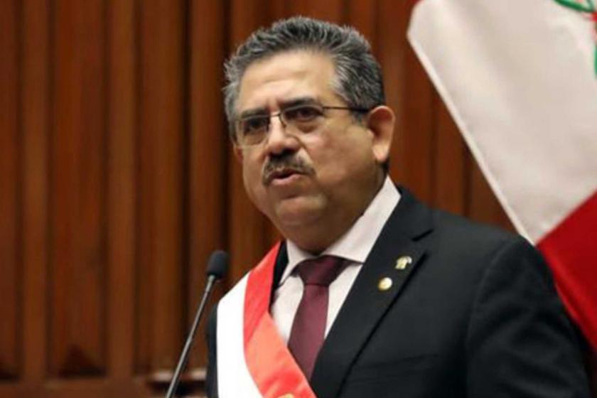 Peru'nun geçici Cumhurbaşkanı Merino istifa etti