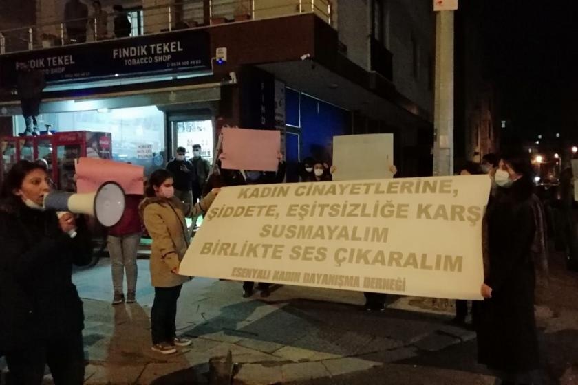 Esenyalı'da 25 Kasım eylemi