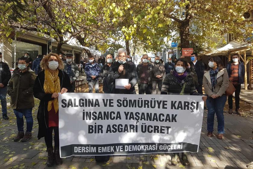 Dersim'de asgari ücret açıklaması: En düşük memur maaşı seviyesine yükseltilmeli