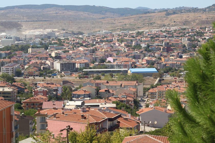 Çanakkale'nin Çan ilçesinden görünüm