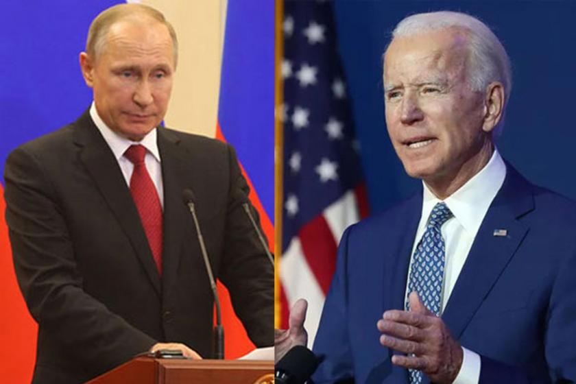 Vladimir Putin ve Joe Biden 