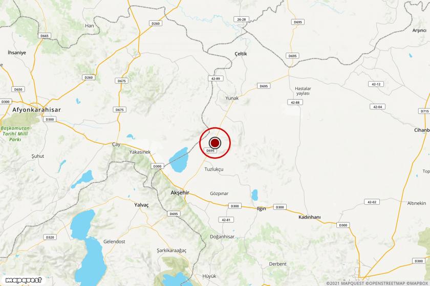 Konya'da 4.7 ve 4.0 büyüklüğünde iki deprem meydana geldi