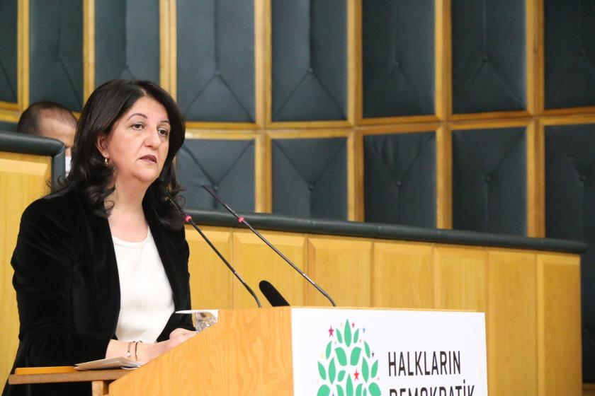 Pervin Buldan HDP grup toplantısında konuştu