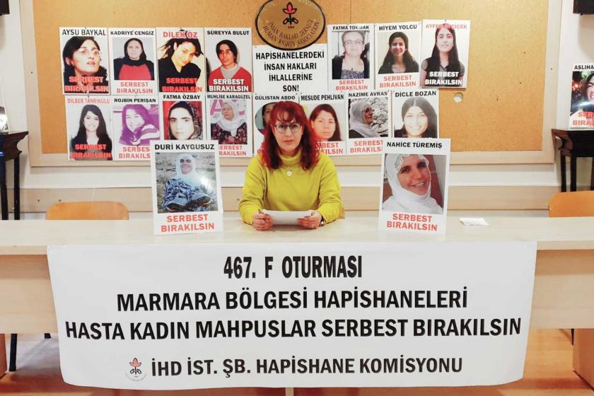 İHD’den kadın hasta mahpuslar için çağrı