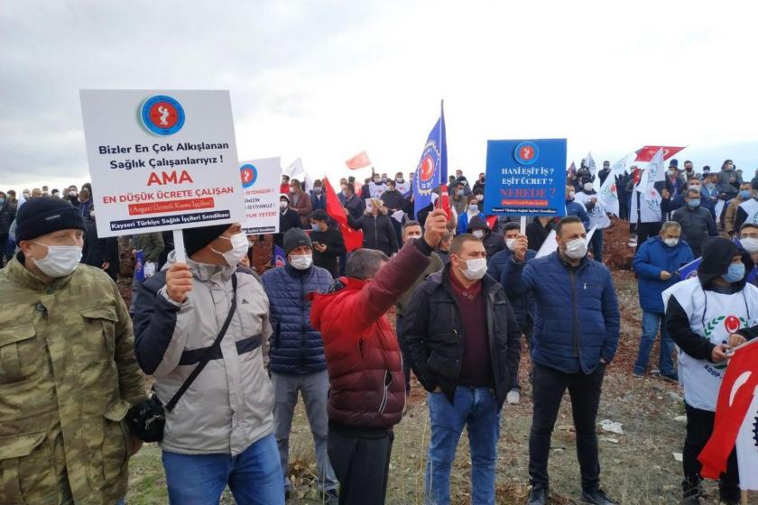 Sağlık işçileri yüzde 6’lık zamma mahkum edildi!
