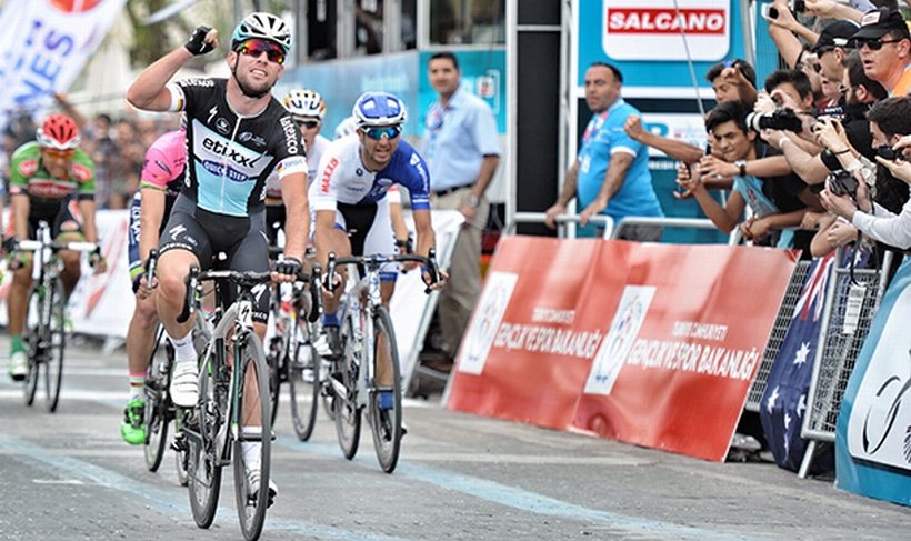 Cumhurbaşkanlığı Bisiklet Turu'nda ilk etabı Mark Cavendish kazandı
