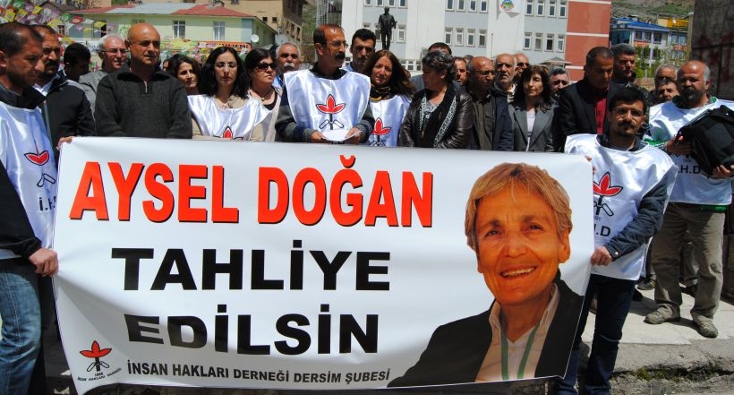 Barış elçisi Aysel Doğan’a özgürlük