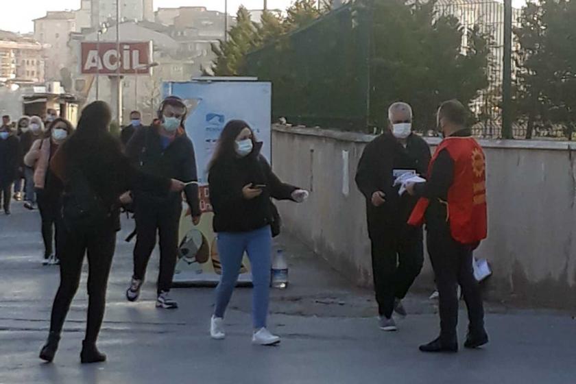 ‘Geceden beri lavaboya gitmeye bile fırsatım olmadı’